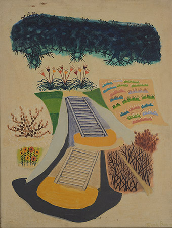 Stairs and Garden